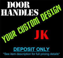 Load image into Gallery viewer, JK(U) Door Handles with Custom Design PPE Offroad