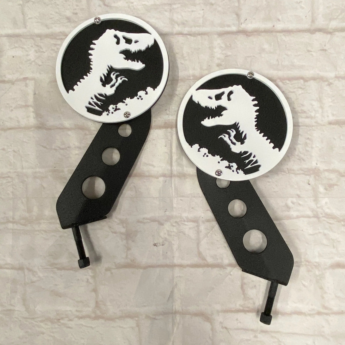 Jurassic T-Rex hinge mount side mirrors for Wrangler & Gladiator - $199 ...