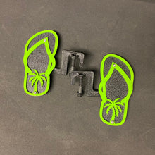 Load image into Gallery viewer, Palm tree flip flop foot pegs for Wrangler &amp; Gladiator PPE Offroad