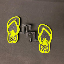 Load image into Gallery viewer, Pineapple flip flop foot pegs for Wrangler &amp; Gladiator PPE Offroad