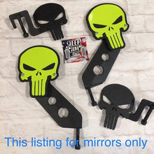 Load image into Gallery viewer, Punisher hinge mount side mirrors for Wrangler &amp; Gladiator PPE Offroad