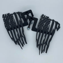 Load image into Gallery viewer, RTS Black America flag foot pegs PPE Offroad