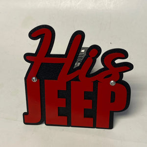 RTS His Jeep Hitch Cover PPE Offroad