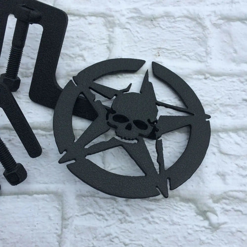 Star with skull foot pegs for Wrangler & Gladiator PPE Offroad