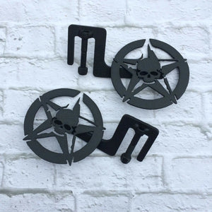 Star with skull foot pegs for Wrangler & Gladiator PPE Offroad
