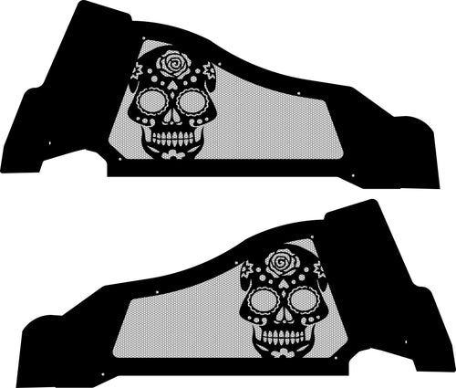 Sugar Skull JK Rear Inner Fenders PPE Offroad